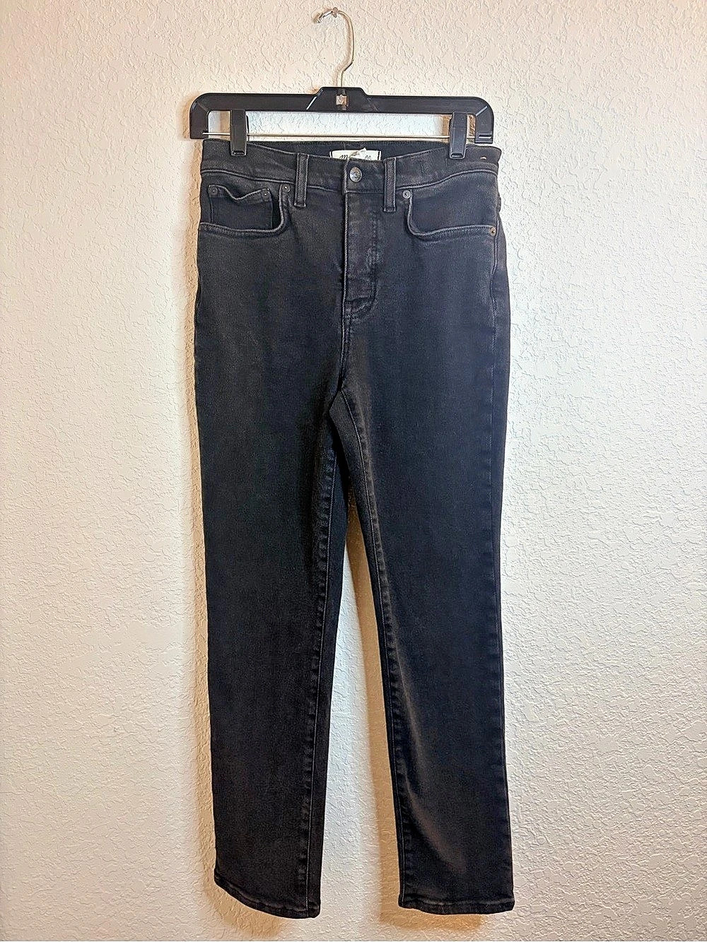 Madewell The Perfect Vintage Jean Black Jeans Waist 26